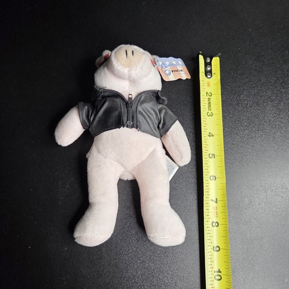 Hognorth Plush Pig March of Dimes Ride Stuffed Animal Patriotic 8" w/ Tags - Picture 5 of 7